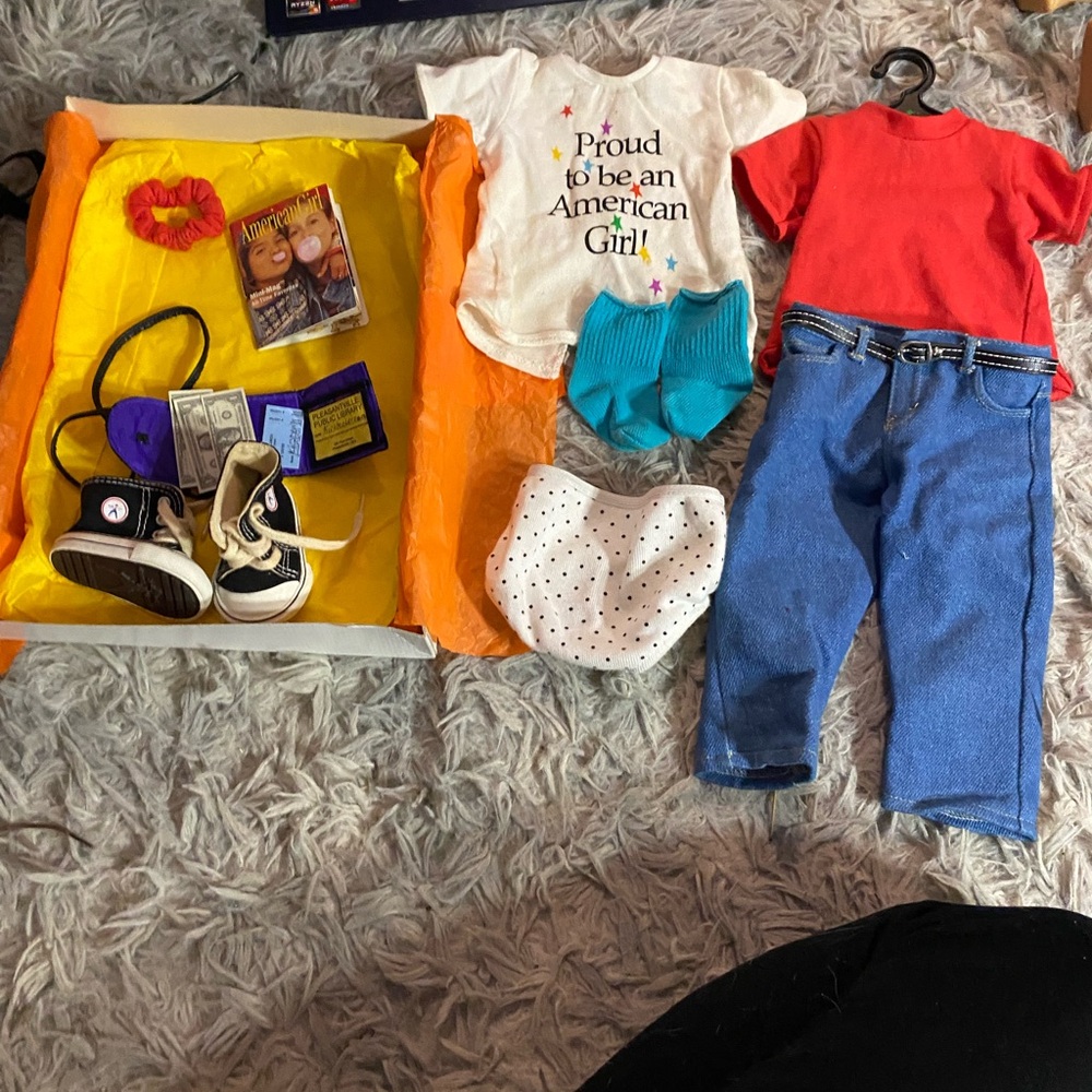 American Girl Today Casual blue Jean outfit